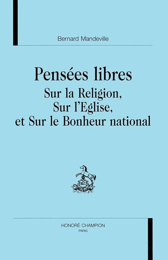Pensées libres sur la religion, sur l'Église et sur le bonheur national