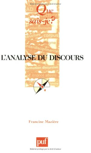 L'analyse du discours