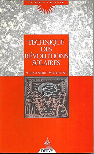 Techniques des révolutions solaires
