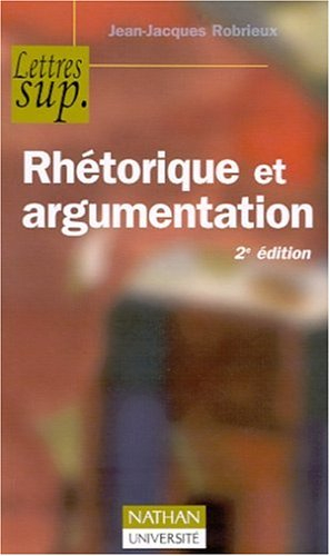 Rhétorique et argumentation