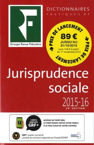 Jurisprudence sociale : 2015-16