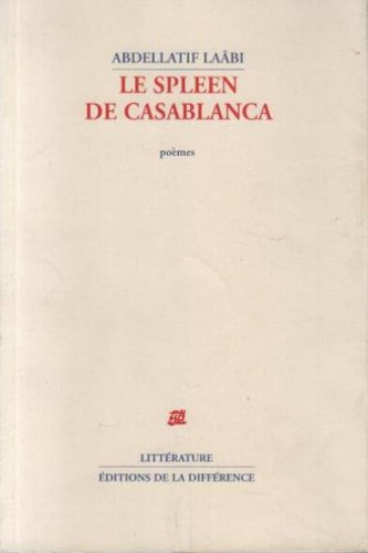 le spleen de casablanca : poèmes