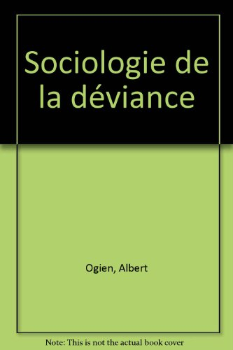sociologie de la déviance