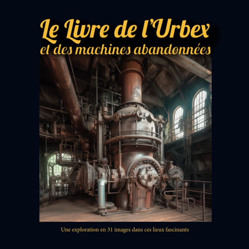 Le livre de l’Urbex et des Machines abandonnées: Découvrez un monde fascinant où le passé se mêlent 