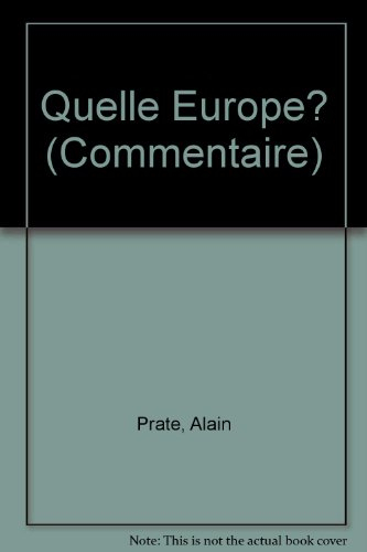 Quelle Europe ?