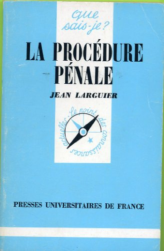 La procédure pénale