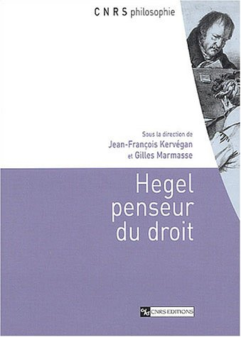 Hegel, penseur du droit