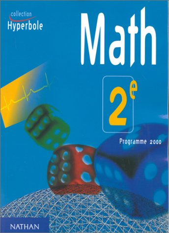 Math 2e : programme 2000 livre de l'élève