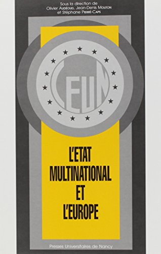 L'Etat multinational et l'Europe