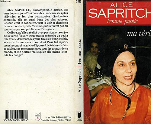 Femme-public : ma vérité