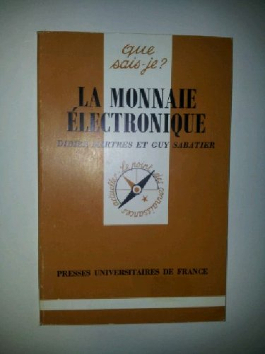 La monnaie électronique