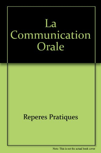 la communication orale