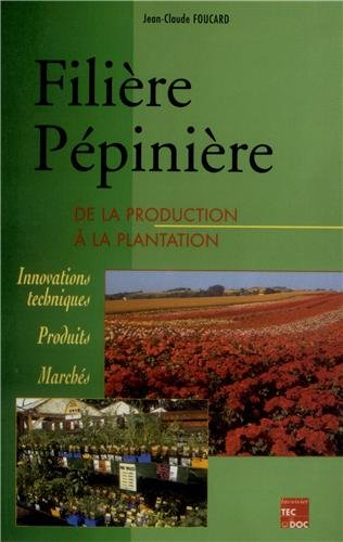 Filière pépinière : de la production à la plantation : innovations techniques, produits, marchés