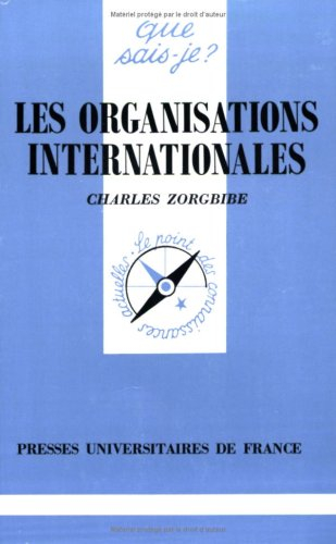 Les Organisations internationales
