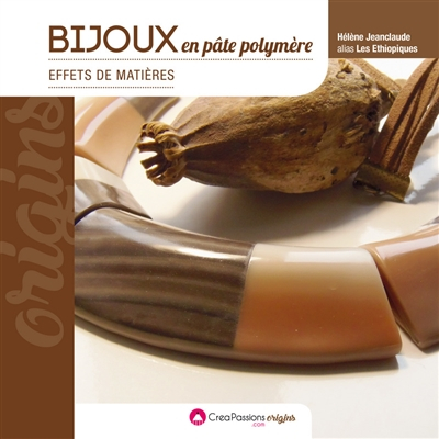 Bijoux en pâte polymère : effets de matières