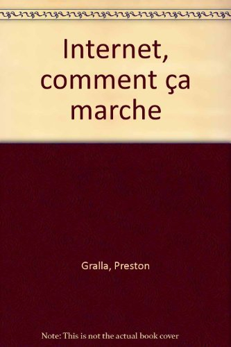 internet, comment ça marche