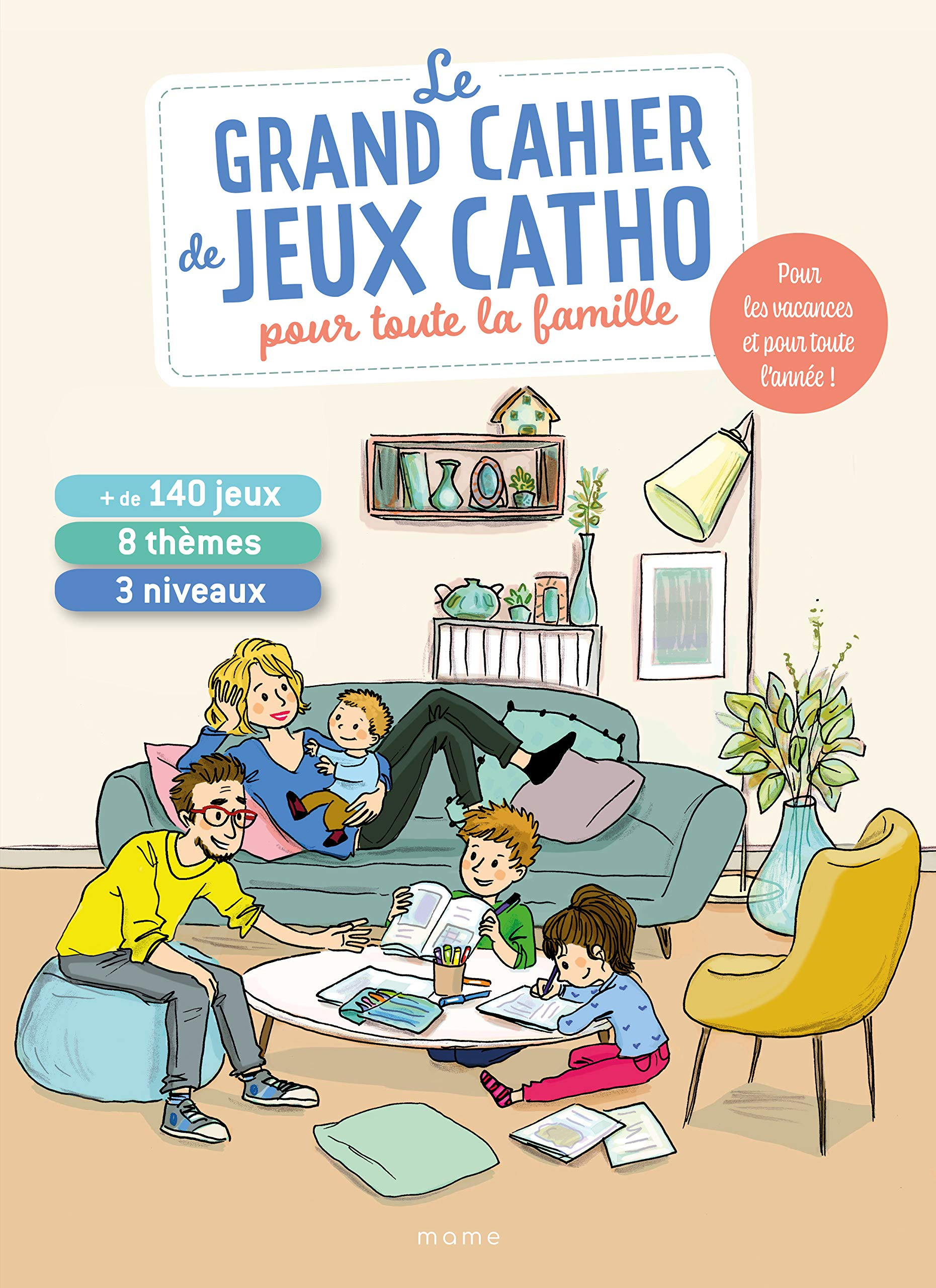 Le grand cahier de jeux catho pour toute la famille