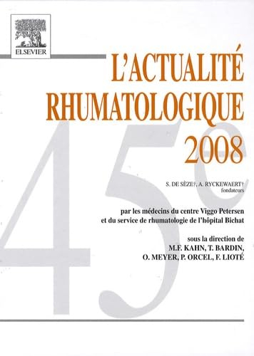 L'actualité rhumatologique 2008