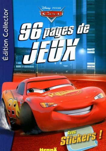 96 pages de jeux cars : édition collector