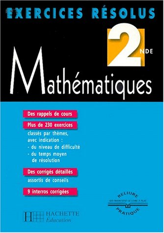 Mathématiques, 2nde