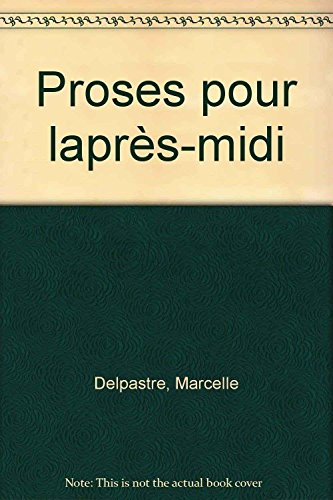 Proses pour l'après-midi