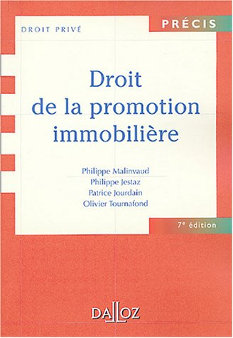 Droit de la promotion immobilière