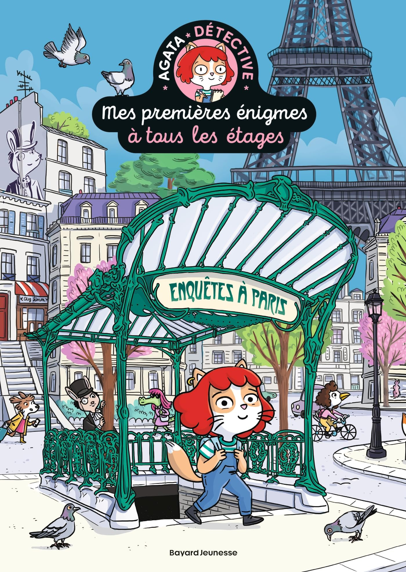 Mes premières énigmes à tous les étages : Agata détective. Vol. 6. Enquêtes à Paris