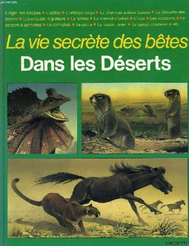 dans les deserts