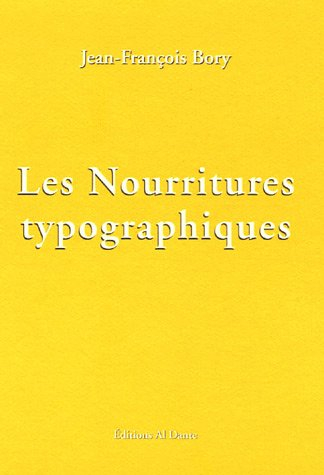 Les nourritures typographiques