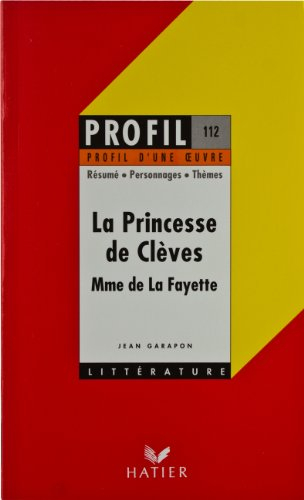 la princesse de clèves - madame de la fayette
