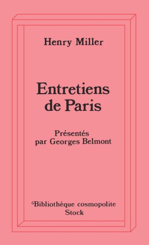 Entretiens de Paris