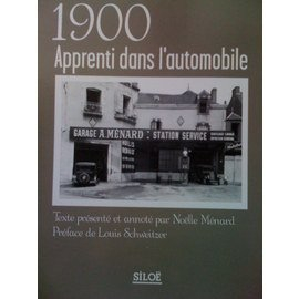 1900, apprenti dans l'automobile
