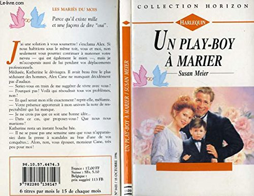 un play-boy à marier (collection horizon)