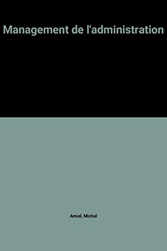 management de l'administration