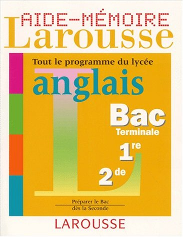 Anglais : tout le programme du lycée