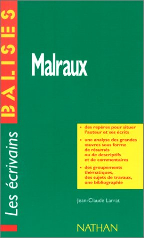 Malraux : résumés, commentaires critiques, documents complémentaires