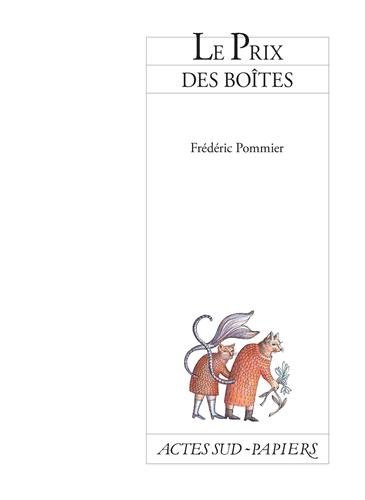 Le prix des boîtes