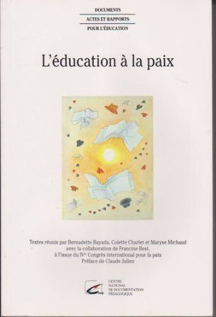 education a la paix