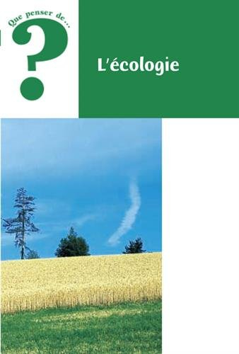 L'écologie
