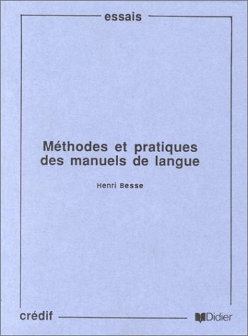 méthode et pratique des manuels de langue