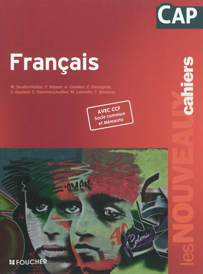 Français CAP : livre de l'élève