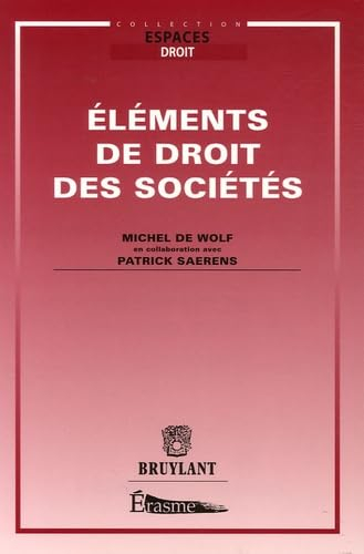 Eléments de droit des sociétés