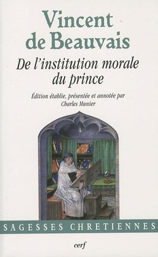 De l'institution morale du prince