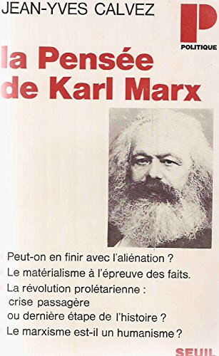 la pensée de karl marx