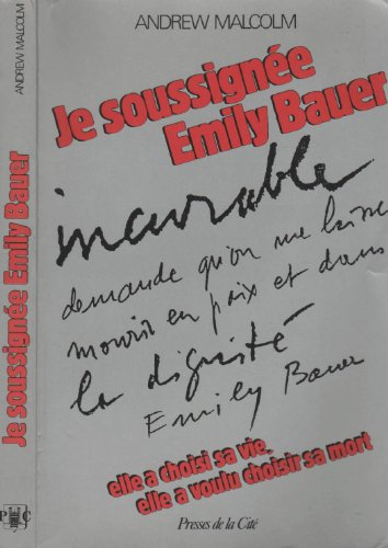 Je soussignée, Emily Bauer