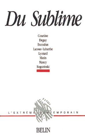 Du sublime