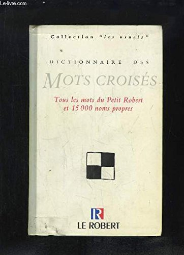 DICT. DES MOTS CROISES / POCHE