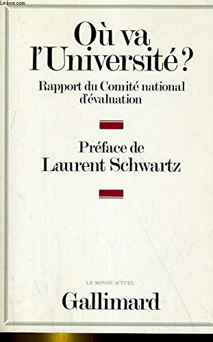 Où va l'Université ? : rapport