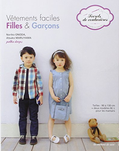 Vêtements faciles filles & garçons : polka drops : tailles 90 à 130 cm + deux modèles M, L pour les 
