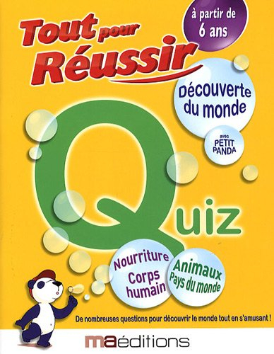Découverte du monde, à partir de 6 ans